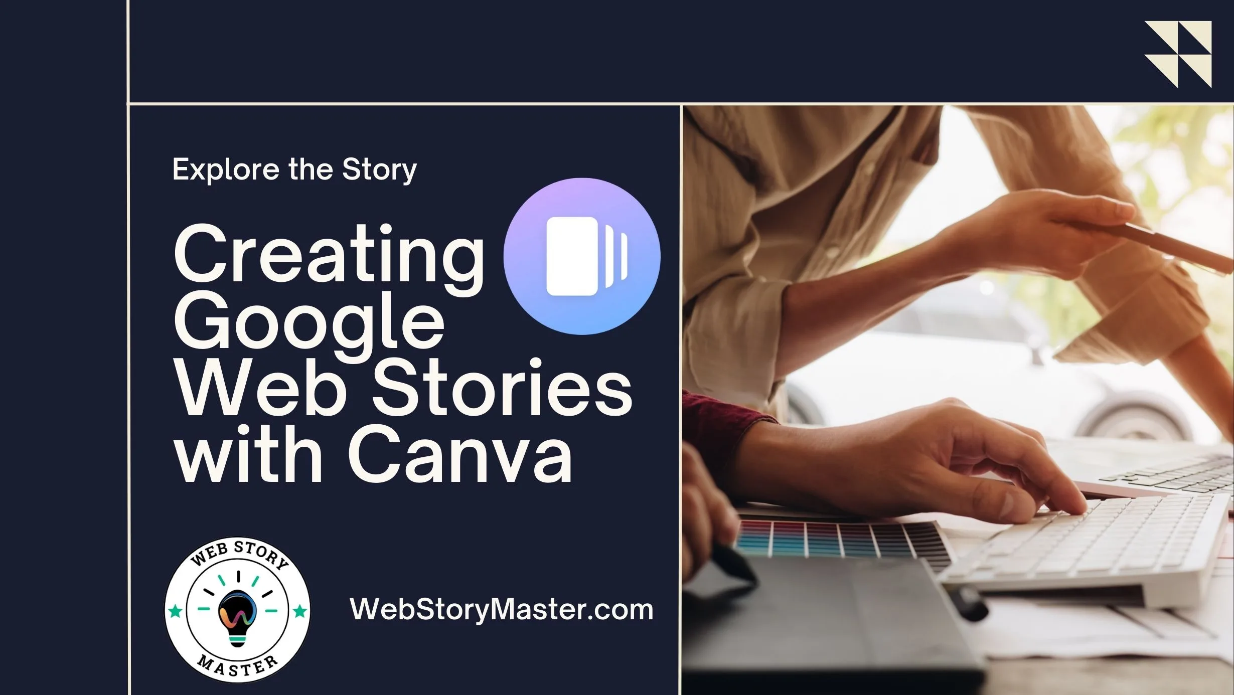 Create Google Web Stories for Blogger with Canva